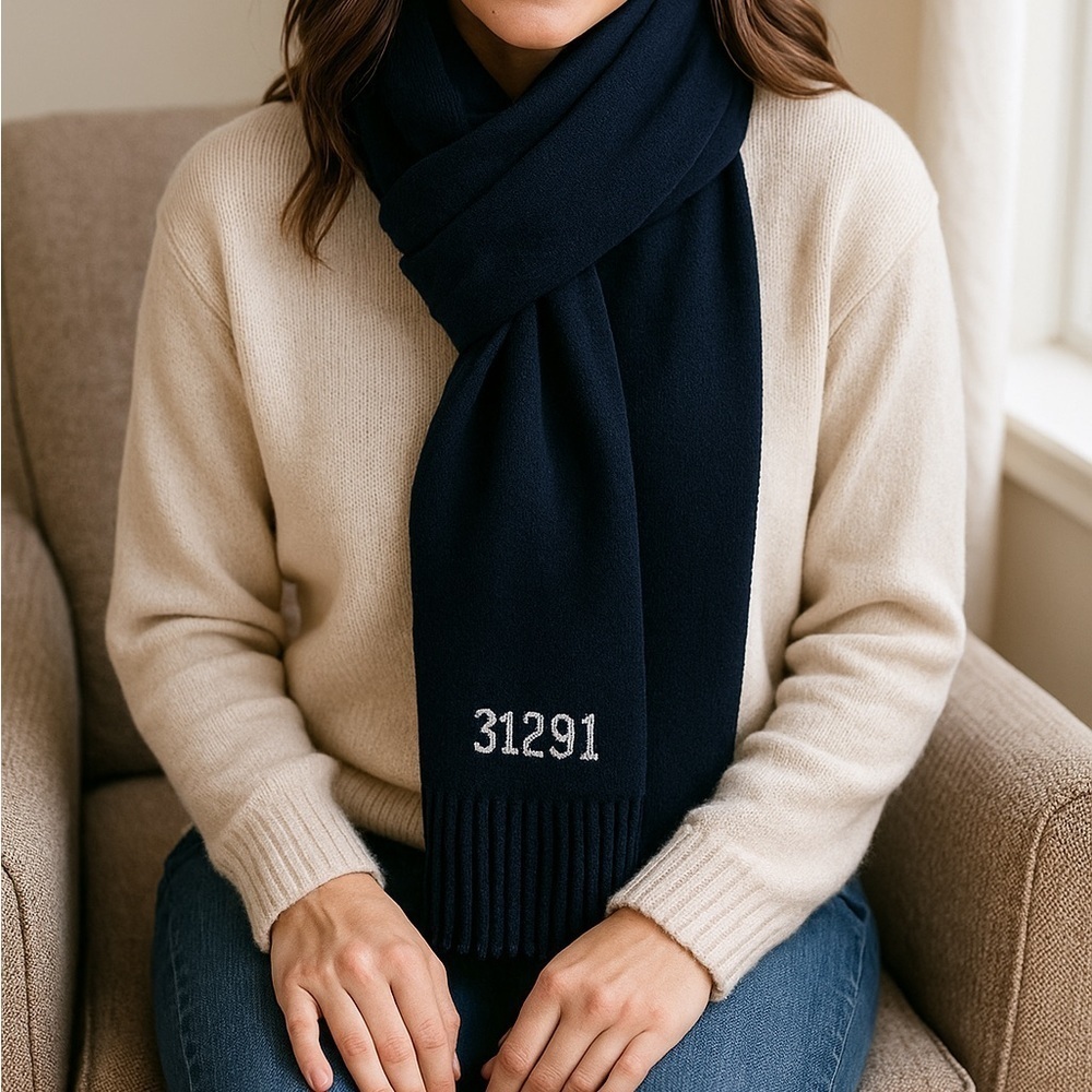 NWT DKNY jeans wool scarf